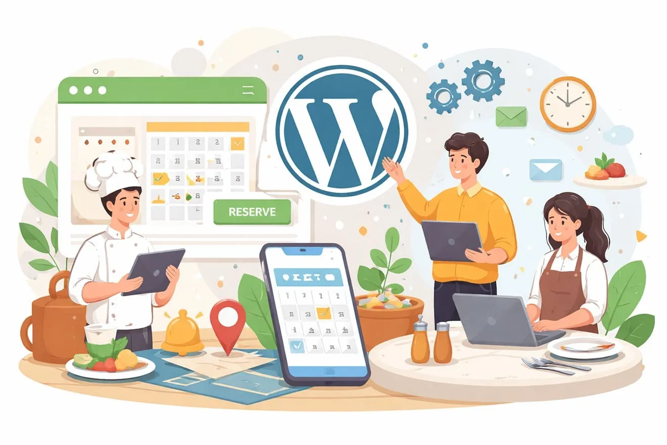 WordPressで飲食店の予約システムを導入する3つの方法と運用のコツ