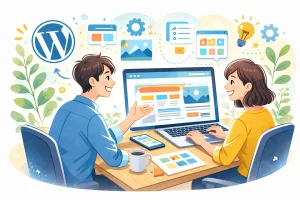 WordPressでホームページ作成は難しい？初心者でも使いこなせる基本と手順