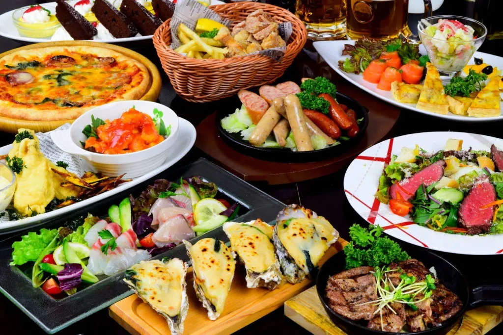 イタリアンのコース料理