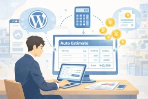 WordPressで自動計算できる見積もりフォームの作り方