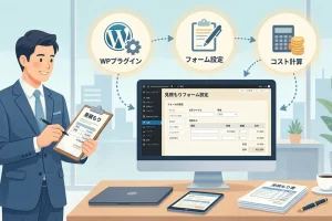 WordPressで見積もりフォームを導入