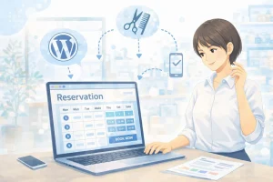 WordPressで美容室に予約システムを導入する方法