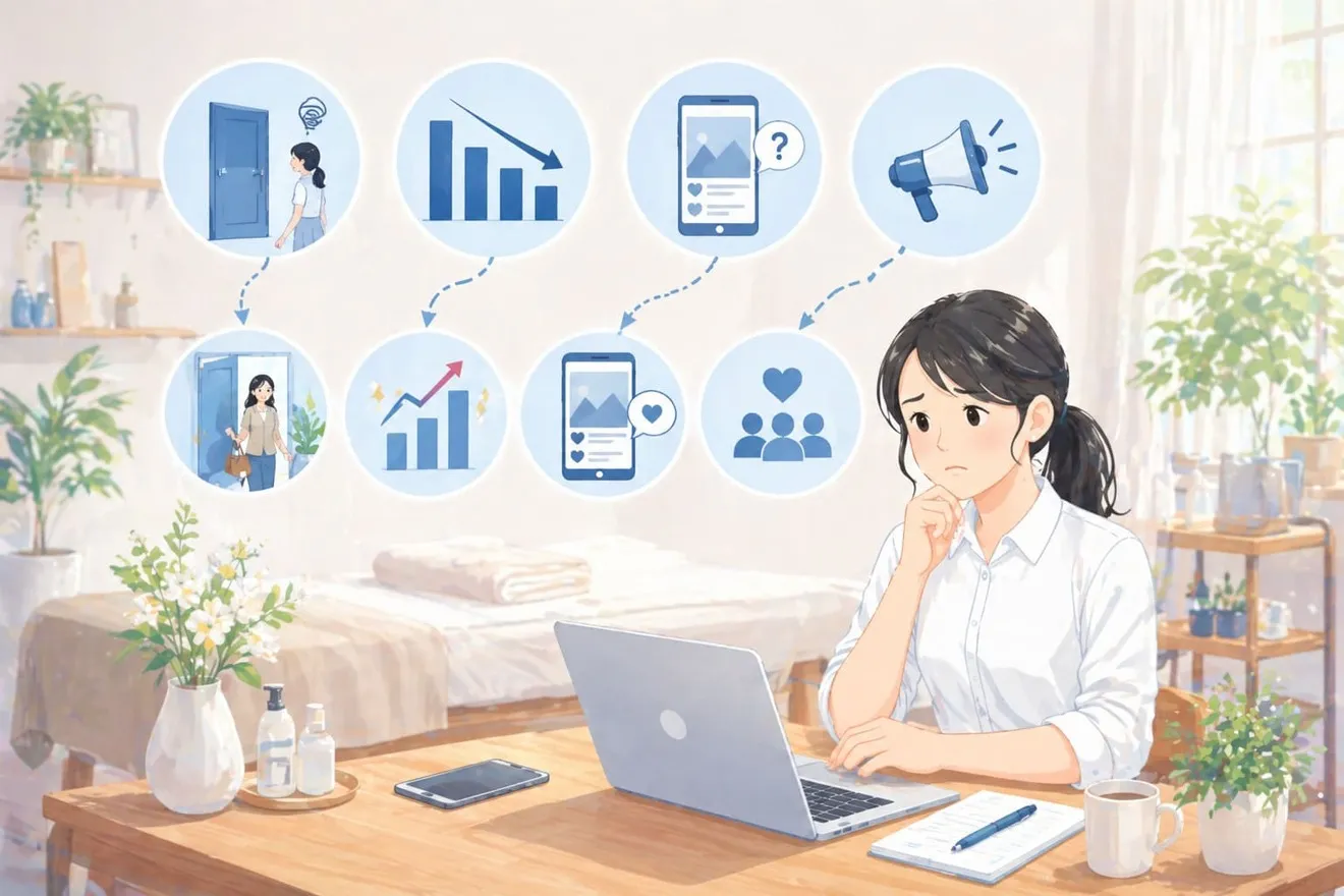 自宅サロンにお客様が来ない？原因は技術ではなく「見せ方」にあるワケ