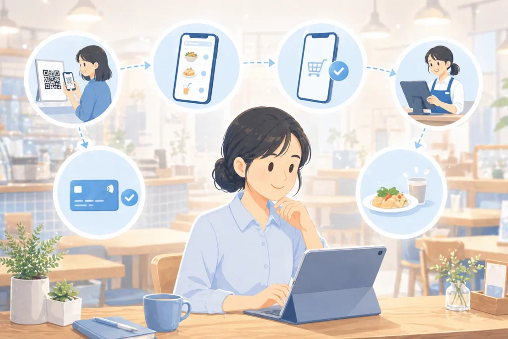 モバイルオーダーシステムとは？導入前に知っておきたい5つのポイント