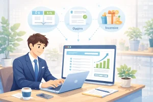 WordPressフォームの離脱率を下げる