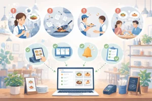 飲食店でオーダーミスが起こる4つの原因と仕組みで防ぐ方法