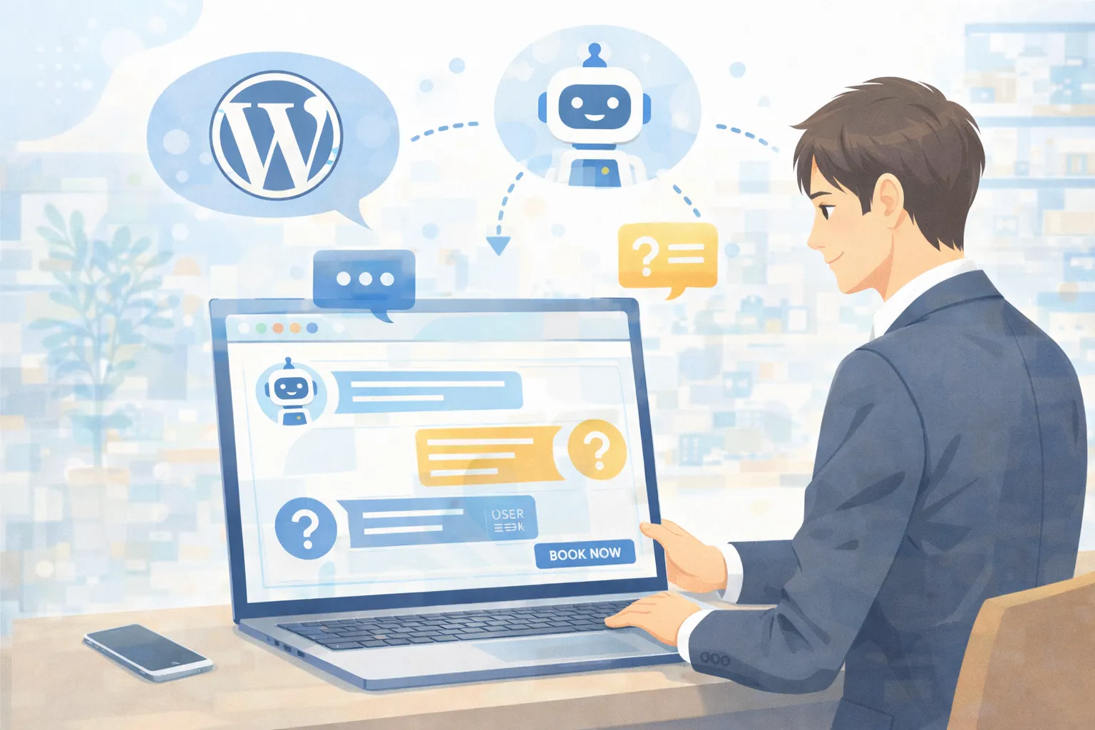WordPressにチャットボットを導入する方法｜選び方と運用を徹底解説