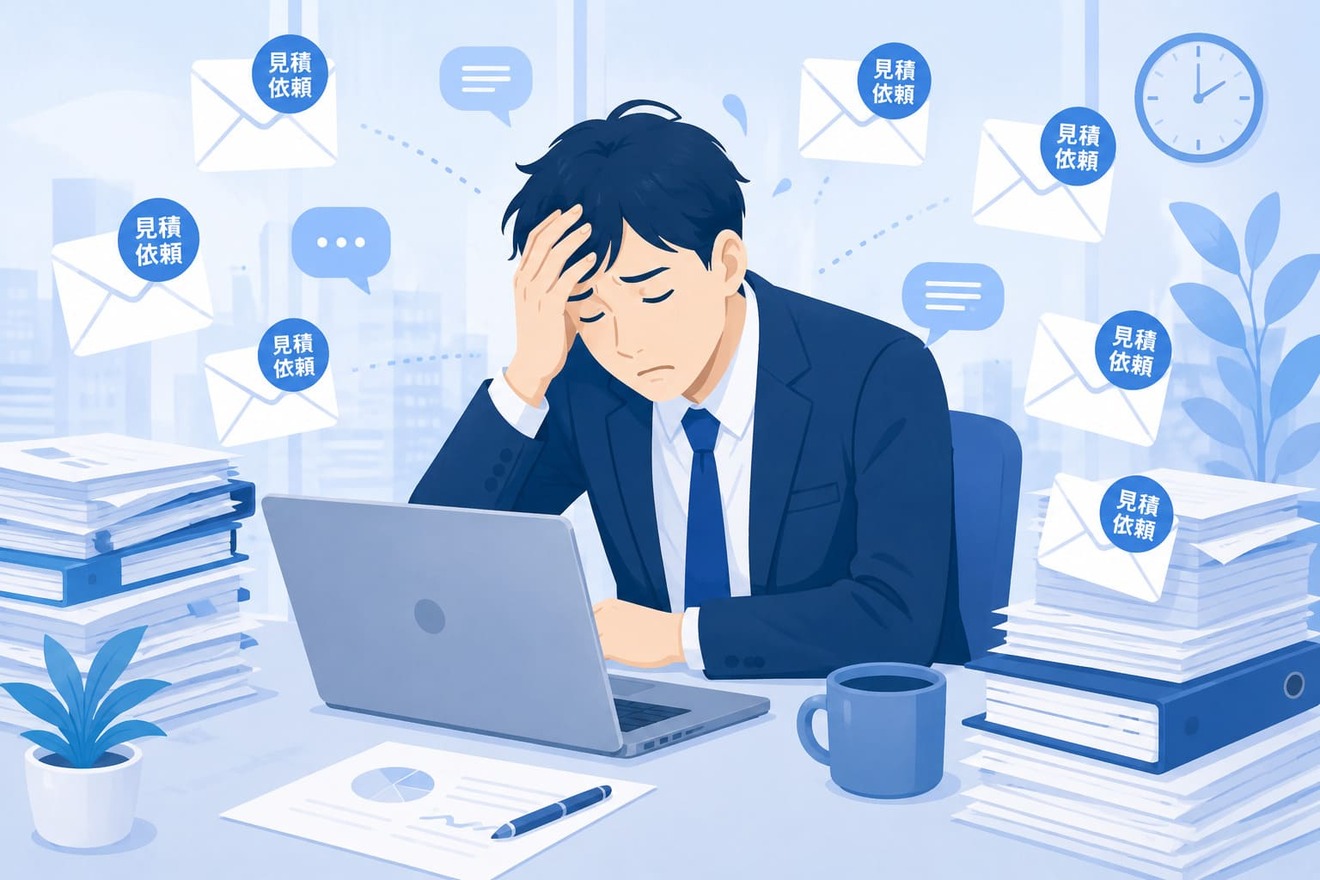 見積もりはタダじゃない！自動見積もりフォームで中小企業の負担を減らす方法