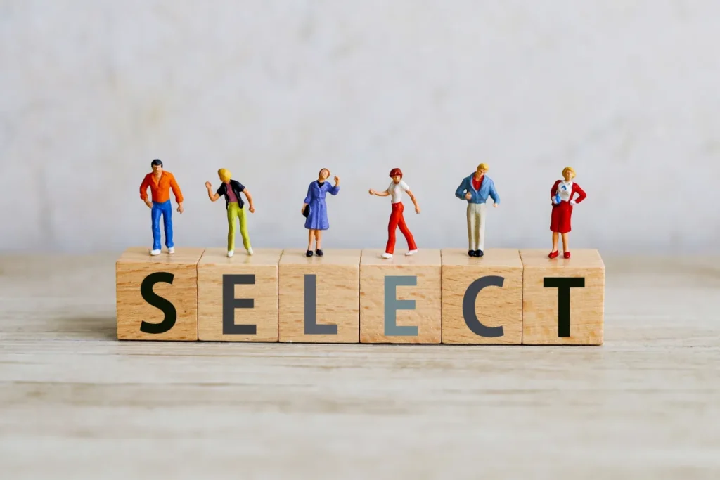 人それぞれの選択イメージ