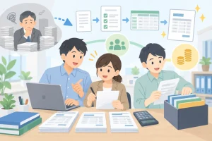 見積もり業務の属人化を解消する