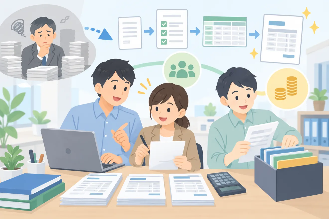 見積もり業務の属人化とは？よくある原因と解消するための5つの方法